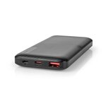 Batterie Externe Portable Nedis 10.000 mAh noir