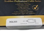 DAP Xcaliber XGL22 - 2x RCA male   mono Jack 6.3mm 3 m signal cable