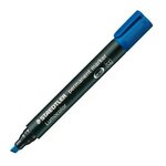 Staedtler Lumocolor 350 permanent marker met beitelpunt, set van 4 kleuren