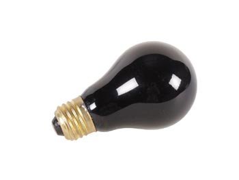BLACKLIGHT LAMP E27, 75W/230V