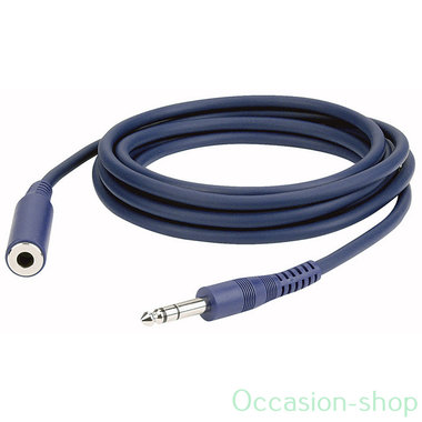 DAP FL40 - bal. stereo Jack to stereo female Jack 3M extension cable