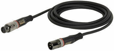 DAP XGL12 XLR 3p. female   XLR 3p. male balanced signalcable 75 cm