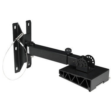 DAP adjustable wall bracket for Xi series speakers, black
