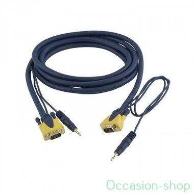 DMT FV363 3M VGA Video + Audio combi signal cable 1,5M