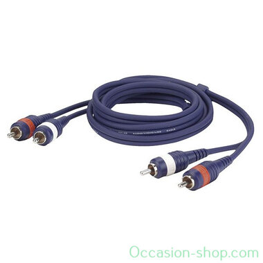 DAP FL24 - RCA male L/R  RCA male L/R 75CM audio cable