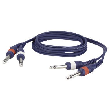 DAP FL22 - 2x mono Jack L/R   2x mono Jack L/R 6M audio cable