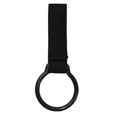 Flashlight holder, with ring black