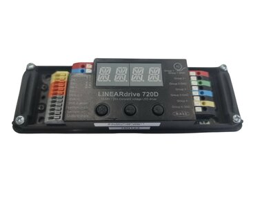 EldoLED LINEARdrive 720D DC 720W 4-channel RGB(W) LED PWM driver/dimmer 12-28V DC