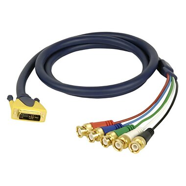 DMT FV32 - DVI-i  5x BNC/M RGBHV video cable 1.5M
