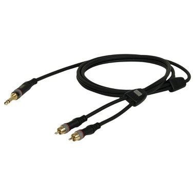 DAP Xcaliber XGL22 - 2x RCA male   mono Jack 6.3mm 6 m signal cable